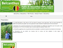 Tablet Screenshot of belcanthus.com